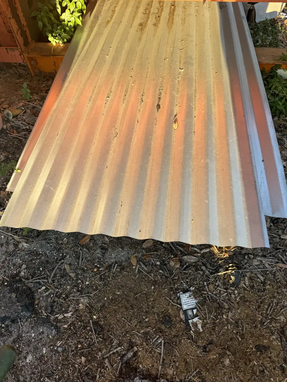 Galvalume corrugated metal panels at FL Sheet Metal in Tampa