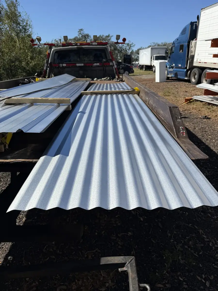 Corrugated Metal Panel | Buy in Tampa or Ship Statewide (2ft Wide)